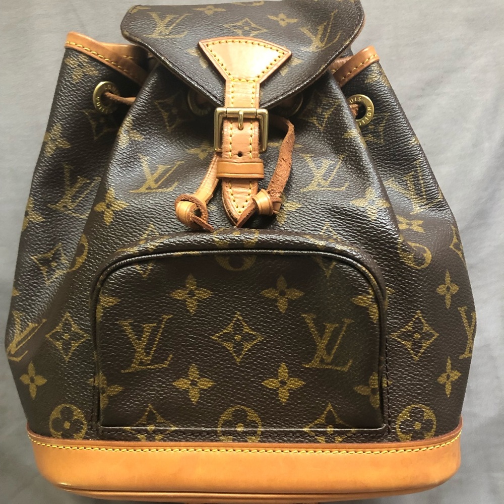 Authentic Louis Vuitton Montsouris PM Mini